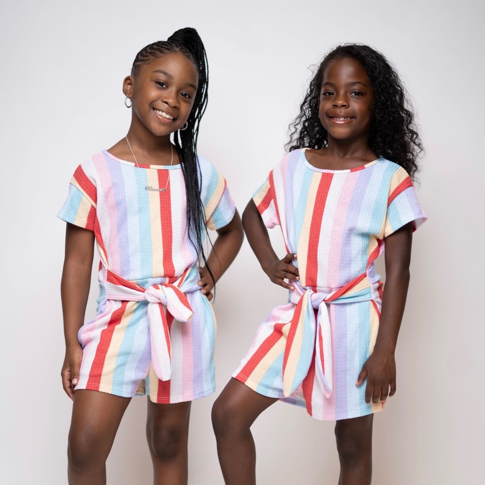 ALAYSIA STRIPED ROMPER